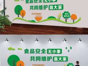 打造健康飲食環(huán)境 學(xué)校與公司餐廳食品安全文化墻設(shè)計(jì)指南